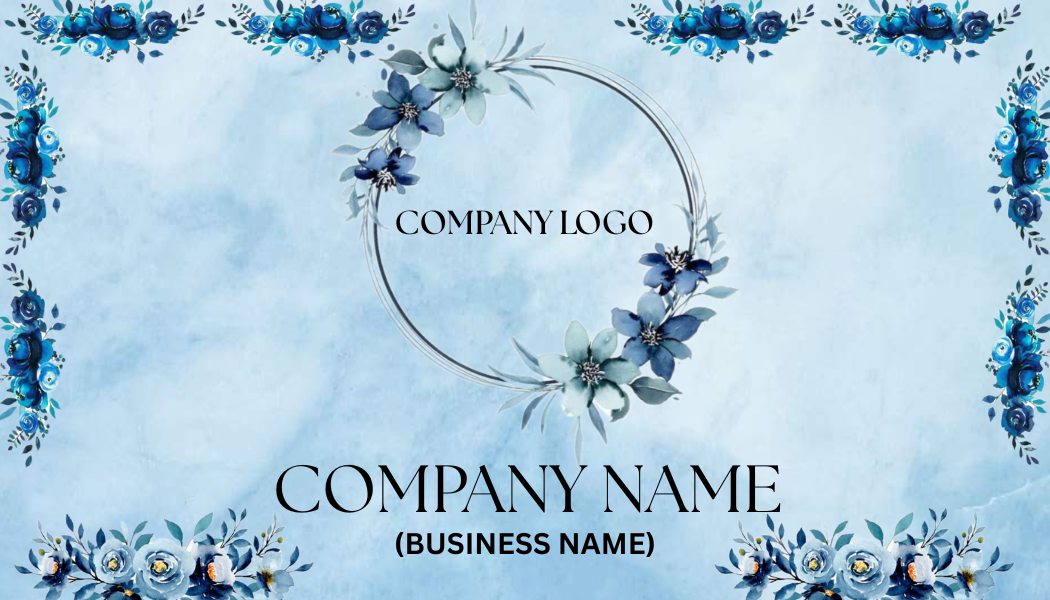 Small Business Floral Design Cards