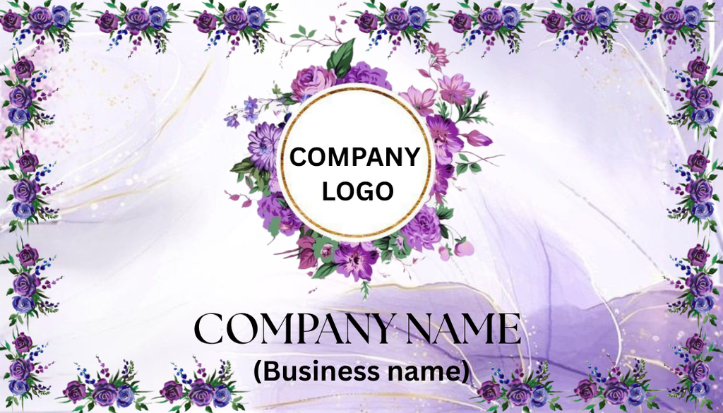 Small Business Floral Design Cards