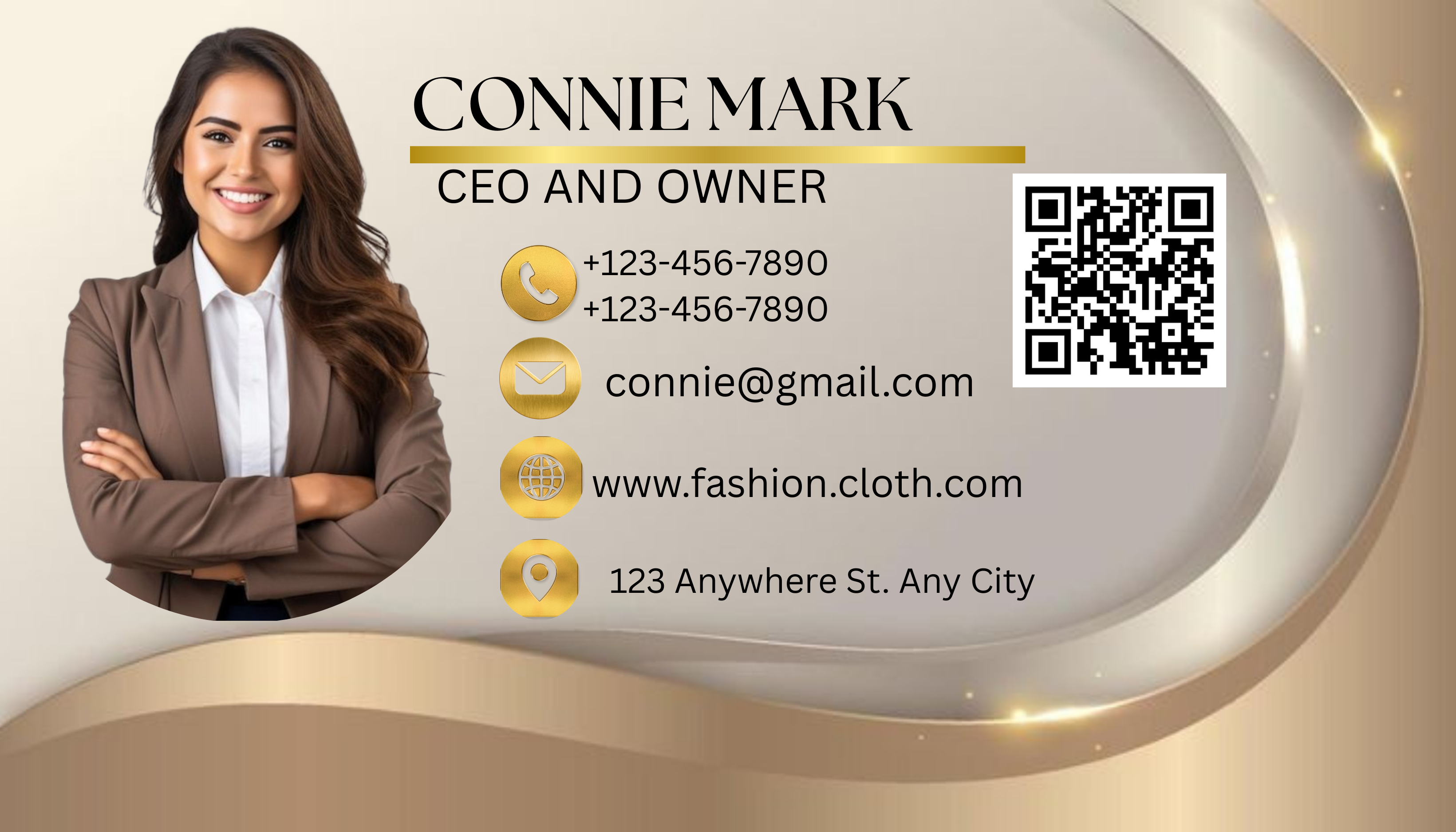 Professional Business CEO Card