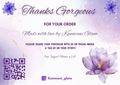Thank You Card Templates For Customers