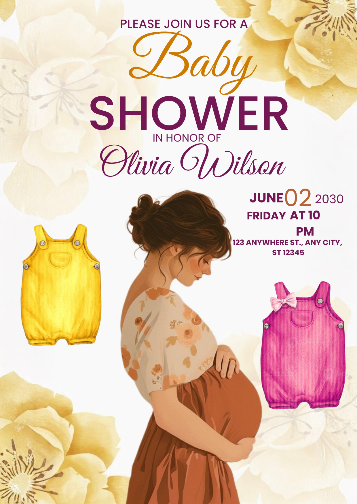 Premium Baby Shower Invitation Template