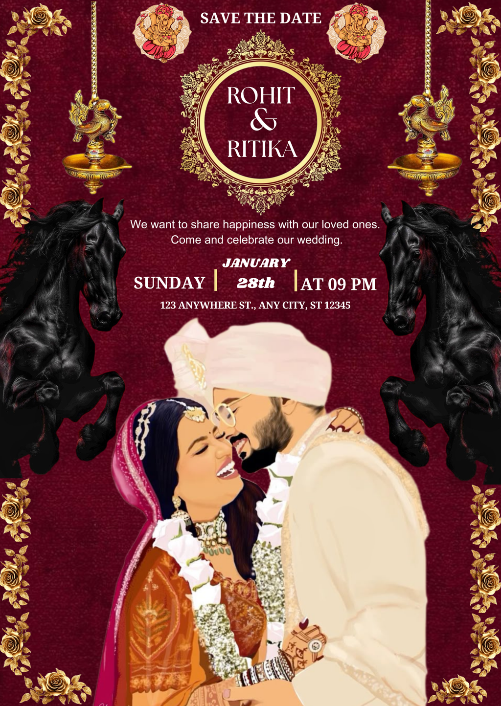 Wedding Cards Templates